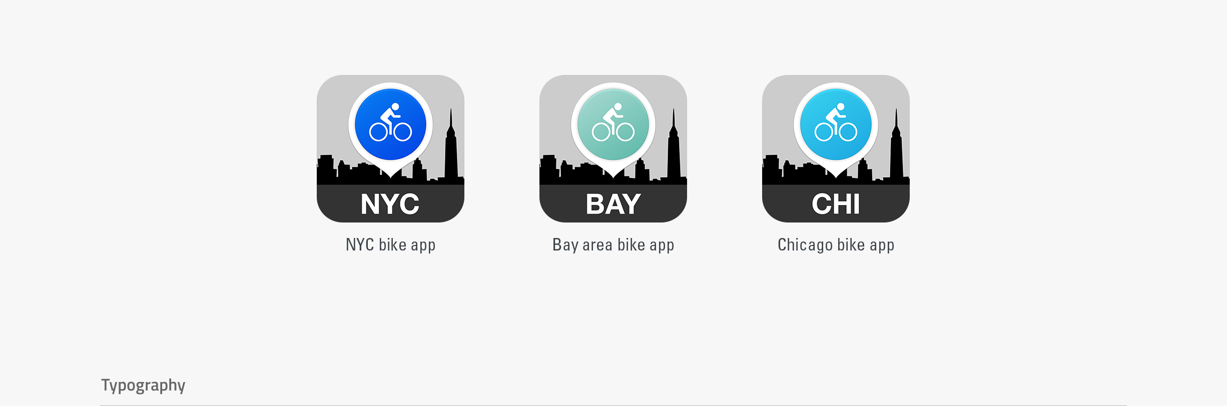 Bike app - app icon